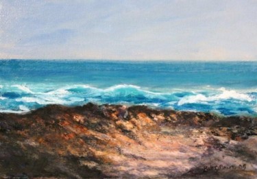 Painting titled "On the Rocks." by Bill O'Brien, Original Artwork