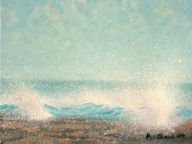 Pintura intitulada "Sea Spray" por Bill O'Brien, Obras de arte originais