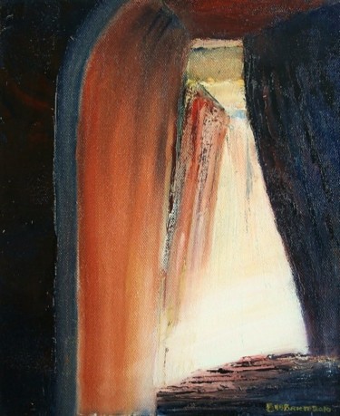 Painting titled "Enlightenment" by Bill O'Brien, Original Artwork, Oil