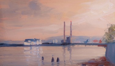 "Clontarf Dublin, Mi…" başlıklı Tablo Bill O'Brien tarafından, Orijinal sanat, Petrol