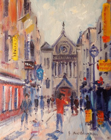 Painting titled "South Anne St. Dubl…" by Bill O'Brien, Original Artwork, Oil