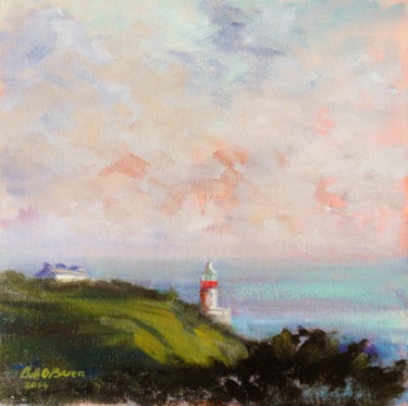 Peinture intitulée "Howth Head Bailey L…" par Bill O'Brien, Œuvre d'art originale, Huile