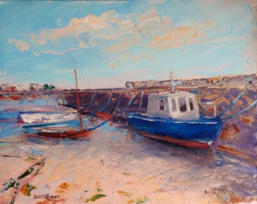 Malerei mit dem Titel "Connemara, Spiddal…" von Bill O'Brien, Original-Kunstwerk, Öl