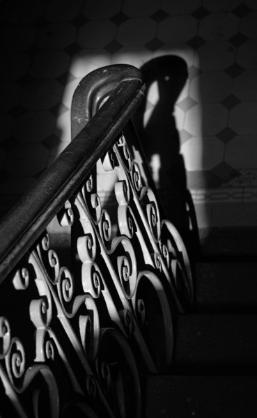 Fotografia intitolato "Hand-rail" da Andrii Bilonozhko, Opera d'arte originale, Fotografia digitale