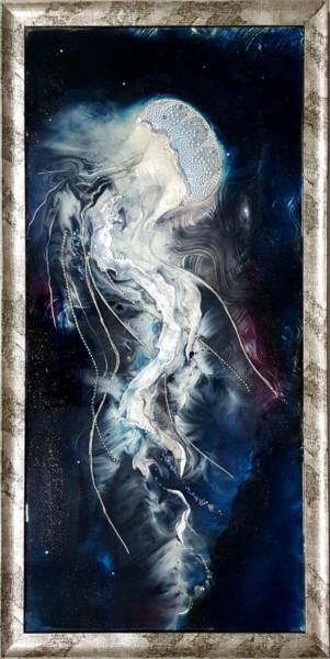 Картина под названием "Медуза" - Наталья Бырдина, Подлинное произведение искусства, Гипс