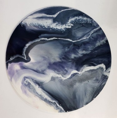 Before sunrise Painting titled "Before sunrise" by Наталья Бырдина, Original Art, Resin