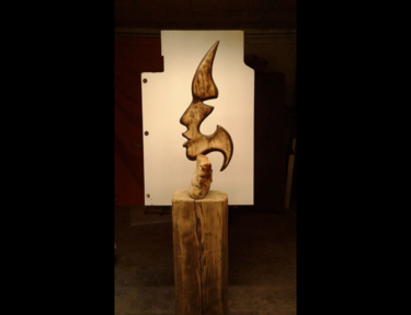 Sculpture titled "carved .jpg" by Mirco Baresco, Original Artwork