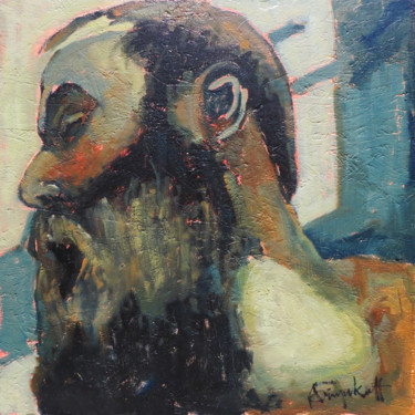 Painting titled "Hermit" by Alexei Biryukoff, Original Artwork, Oil