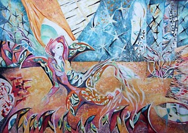 Рисунок под названием "Quest" - Biser Panayotov, Подлинное произведение искусства, Другой