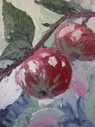 Pintura intitulada "Adam and Eve" por Chantal Bishop-Corre, Obras de arte originais, Acrílico