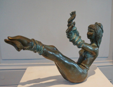 Sculpture intitulée "Danseuse" par Bivan, Œuvre d'art originale, Bronze