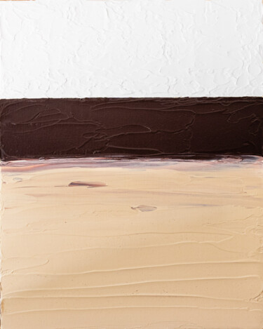 Pintura intitulada "Latte Macchiato" por Björn Wiedemann, Obras de arte originais, Acrílico Montado em Armação em madeira