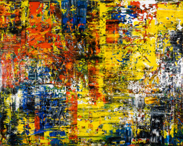 Картина под названием "Gefühl & Güte" - Björn Wiedemann, Подлинное произведение искусства, Акрил Установлен на Деревянная ра…