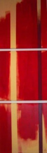 Malerei mit dem Titel "" Rote Serie (2) "" von Bk-Design-Acrylbilder, Original-Kunstwerk, Öl