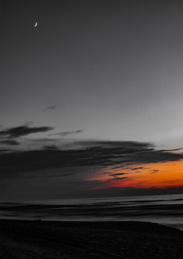 Фотография под названием "Baltic sunset" - Blackheart, Подлинное произведение искусства, Цифровая фотография