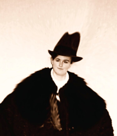 Φωτογραφία με τίτλο "Girl with a hat" από Blago Simeonov, Αυθεντικά έργα τέχνης, Ψηφιακή φωτογραφία