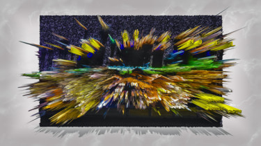 Цифровое искусство под названием "UN TRES JOYEUX NOEL…" - Blaise Lavenex, Подлинное произведение искусства