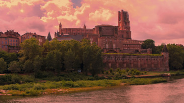 Photography titled "ALBI, CATHEDRALE, S…" by Blaise Lavenex, Original Artwork