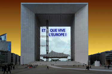 Photographie intitulée "EUROPE, LA DEFENSE,…" par Blaise Lavenex, Œuvre d'art originale