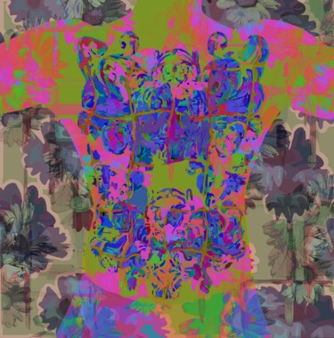Digitale Kunst mit dem Titel "Feelings of color i…" von Blame Mr Ken, Original-Kunstwerk, 2D digitale Arbeit