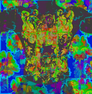 Digitale Kunst mit dem Titel "Feelings of color i…" von Blame Mr Ken, Original-Kunstwerk, 2D digitale Arbeit