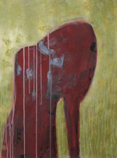 Peinture intitulée "Silhouette 2" par Sylvie Guinand (Blanche G.), Œuvre d'art originale, Acrylique