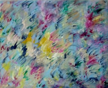 Painting titled "DIPINTO ASTRATTO 4" by Mtb, Original Artwork