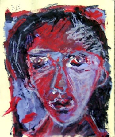 Peinture intitulée "encora tu" par Aquino Blan, Œuvre d'art originale