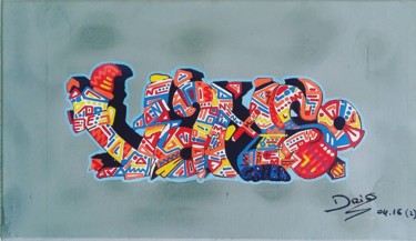 Peinture intitulée "Vamso" par Blesk_one, Œuvre d'art originale, Acrylique