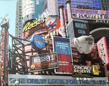 Reeses Painting titled "Reeses" by Grégory Blin, Original Art, Acrylic