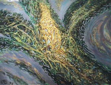 Картина под названием "Мытарь" - Игоревич, Подлинное произведение искусства, Масло