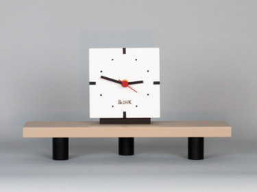 Design intitolato "BlonK ClocK H4" da Johannes Blonk, Opera d'arte originale, Acrilico