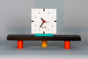 Diseño titulada "BlonK ClocK H1" por Johannes Blonk, Obra de arte original, Arte de mesa