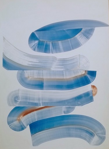 Картина под названием "Untitled" - Bluebirdpaint, Подлинное произведение искусства, Акрил