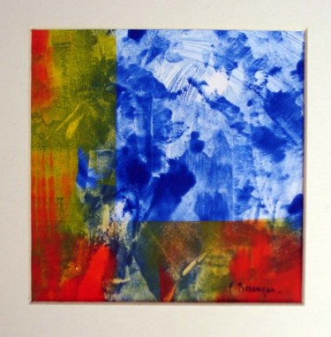 Painting titled "Monotype9" by Florence Besançon, Original Artwork
