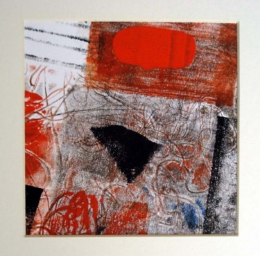 Painting titled "Monotype8" by Florence Besançon, Original Artwork