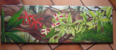 Peinture intitulée "Jungle 2" par Isabelle Rissoans, Œuvre d'art originale