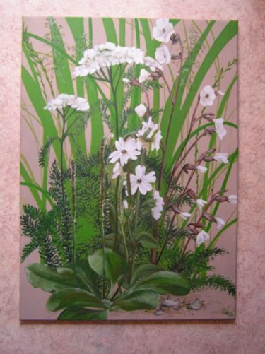 Peinture intitulée "Les Mauvaises Herbes" par Isabelle Rissoans, Œuvre d'art originale
