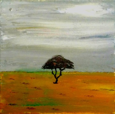 Malerei mit dem Titel "Savannah" von Benoît Marson, Original-Kunstwerk, Acryl