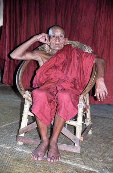 Фотография под названием "The Senior Monk Chi…" - Boris Davidovich, Подлинное произведение искусства