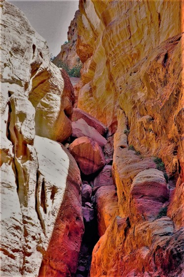 Photography titled "Petra. №1. Jordan" by Boris Davidovich, Original Artwork