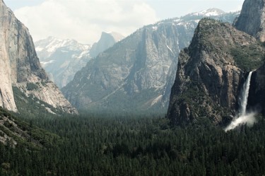 Фотография под названием "Yosemite national p…" - Boris Davidovich, Подлинное произведение искусства, Цифровая фотография