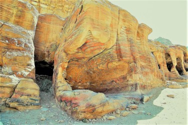 Photography titled "Petra. №3. Jordan" by Boris Davidovich, Original Artwork
