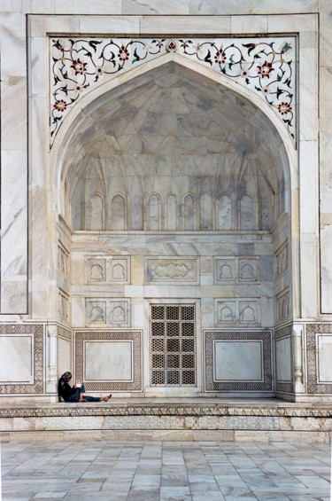 Фотография под названием "Taj Mahal. №1. India" - Boris Davidovich, Подлинное произведение искусства, Цифровая фотография