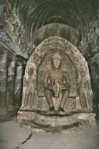 Фотография под названием "Elephanta Caves. De…" - Boris Davidovich, Подлинное произведение искусства