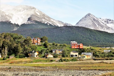 Photography titled "Ushuaia. N4. Argent…" by Boris Davidovich, Original Artwork, Digital Photography