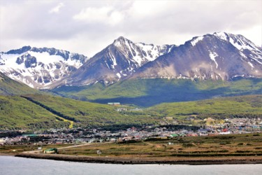 Photography titled "Ushuaia. N6. Argent…" by Boris Davidovich, Original Artwork, Digital Photography