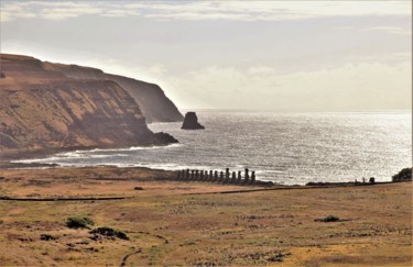 Фотография под названием "The Easter Island.…" - Boris Davidovich, Подлинное произведение искусства, Цифровая фотография