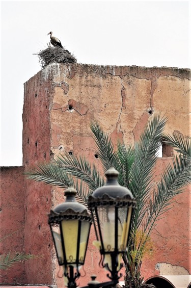 Фотография под названием "City Sketch. Marrak…" - Boris Davidovich, Подлинное произведение искусства