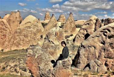 Фотография под названием "Cappadocia. N9. Tur…" - Boris Davidovich, Подлинное произведение искусства